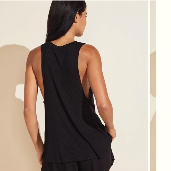NEW Eberjey Elon Relaxed Rib Tank size XS - Picture 2 of 10